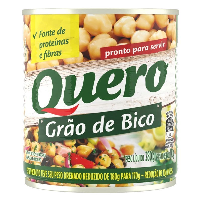 Grão de Bico Lata Quero 170g